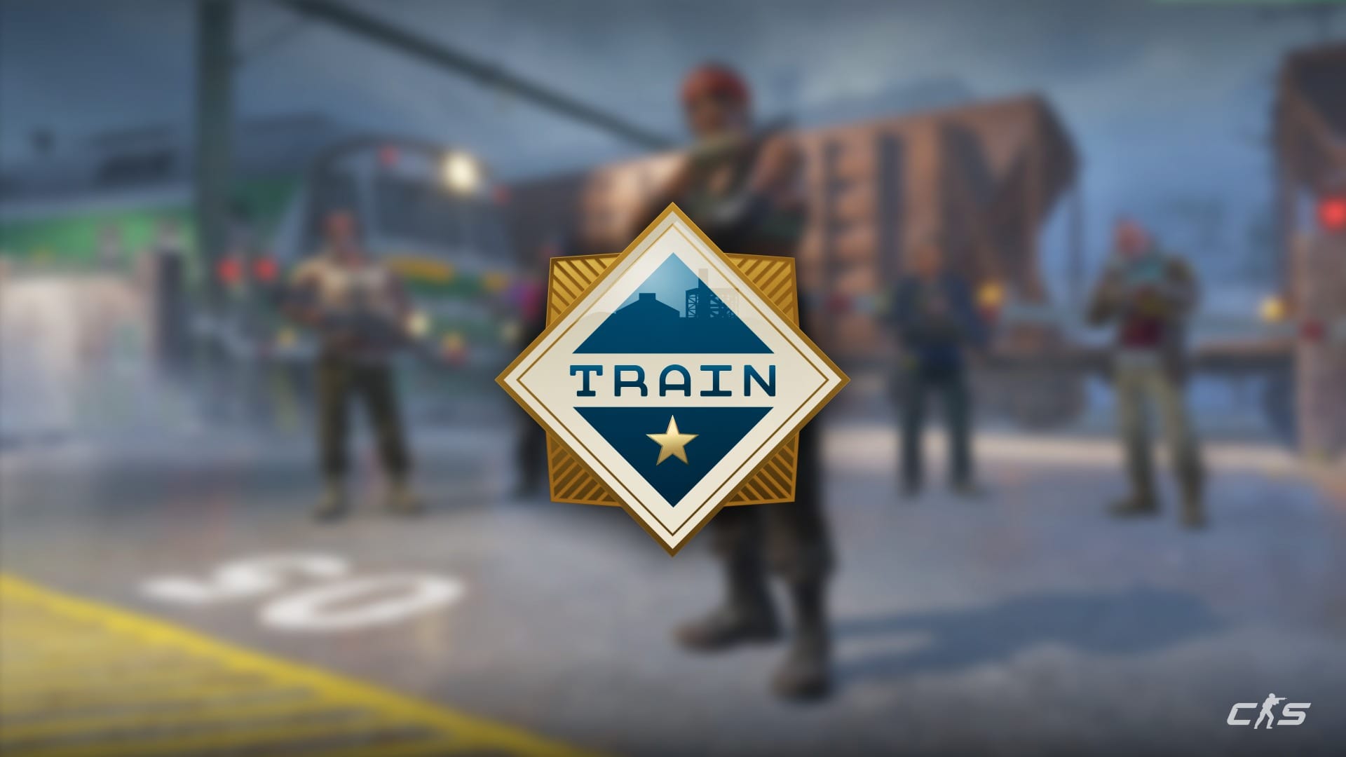 clássico mapa train counter strike de volta