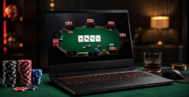 notebook para jogar poker