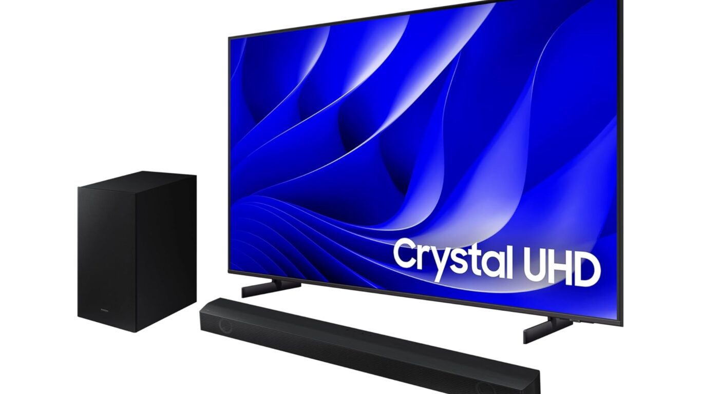 combo tv samsung 75 com soundbar hw b550 zd com r 400 off na amazon