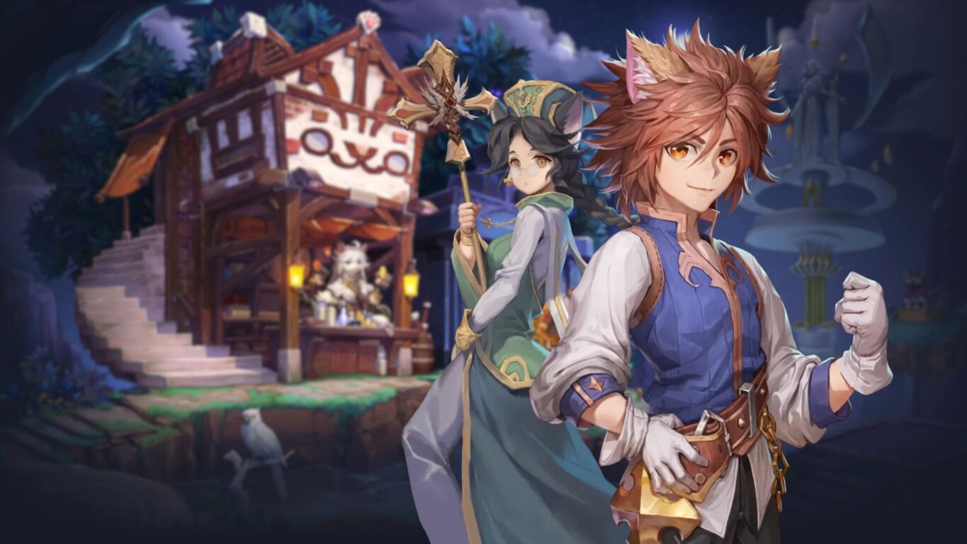 Desvende Nine Chronicles, MMORPG Web3 NFT para celular com visual lateral deslumbrante 1 Night Chronicles MMORPG NFT