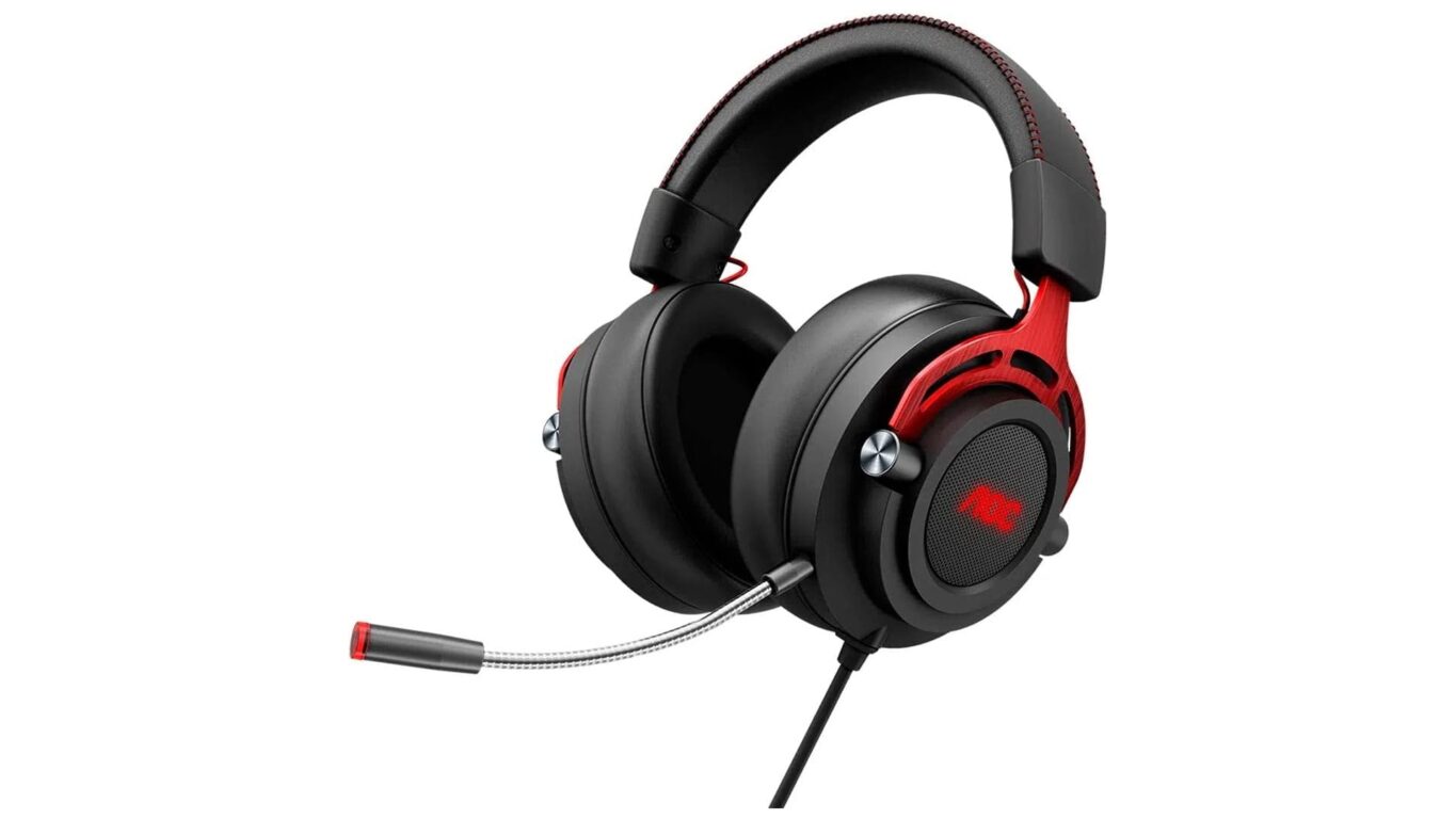 oferta imperdivel headset aoc gh210 com led e microfone removivel com r 100 de desconto