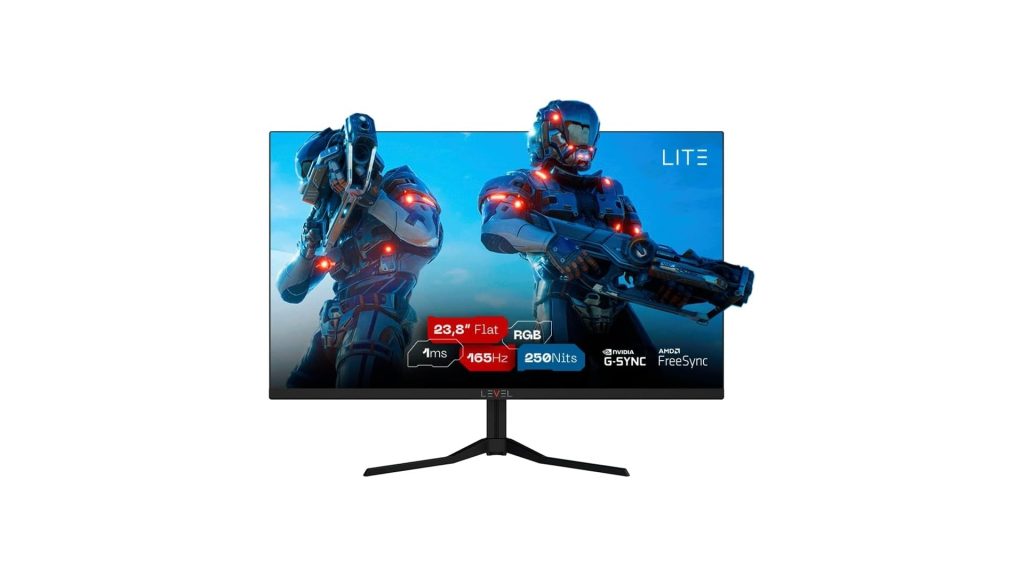 Achamos: Monitor Level lite 1ms + IPS com desconto imperdível 1 centered 1743975768