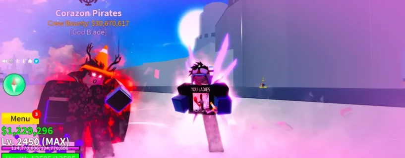 Bug do meteoro infinito permite prints incríveis na nova atualização de Blox Fruits