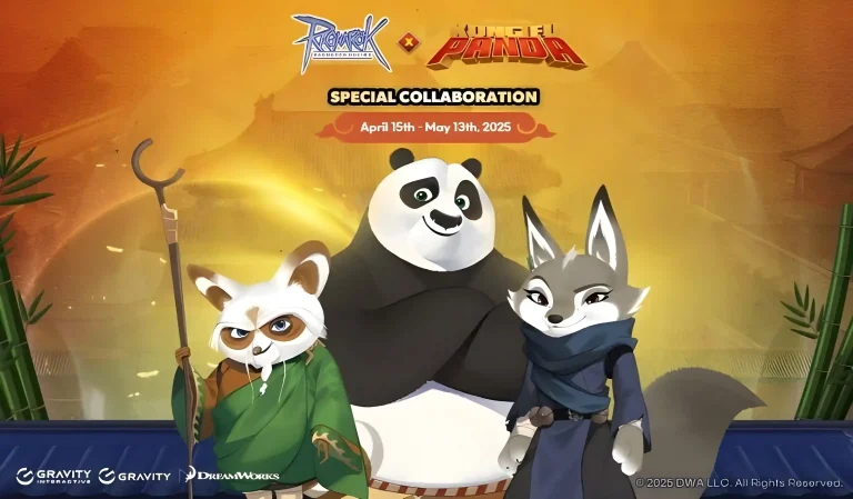 Collab de Ragnarok Online da WarpPortal com Kung Fu Panda traz itens e missões especiais