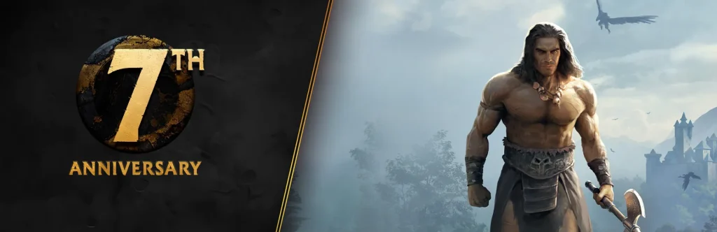 Conan Exiles comemora 7 anos com recompensas grátis e Twitch Drops 1 4feaee7066cda0d7a5093c8713846add2d938571