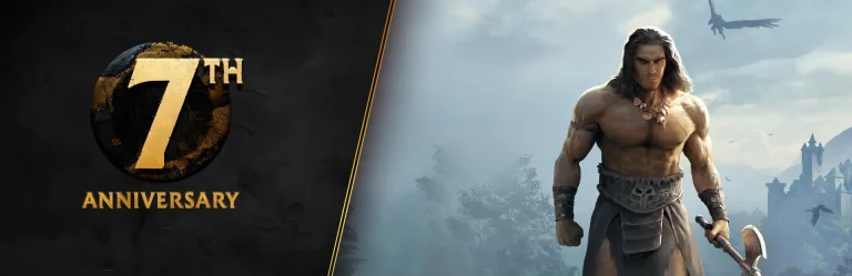 Conan Exiles comemora 7 anos com recompensas grátis e Twitch Drops