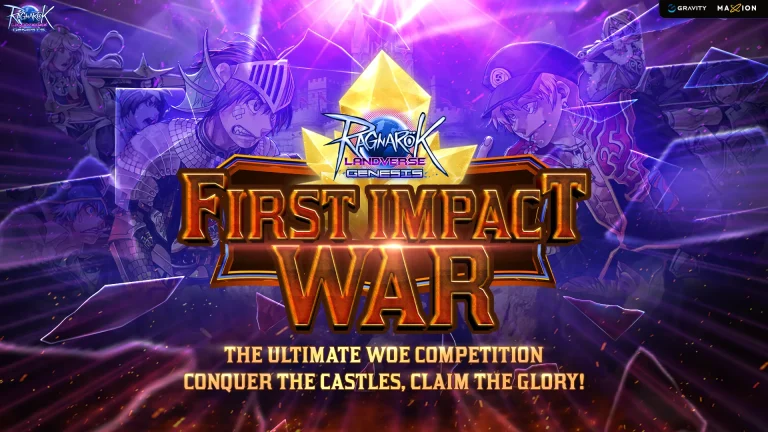 MMORPG NFT Ragnarok Landverse Genesis inicia amanhã icônico evento de Guerra de Castelos com a First Impact War
