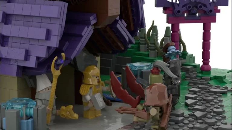 Fã recria cena clássica de World of Warcraft com peças de LEGO