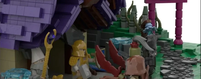 Fã recria cena clássica de World of Warcraft com peças de LEGO