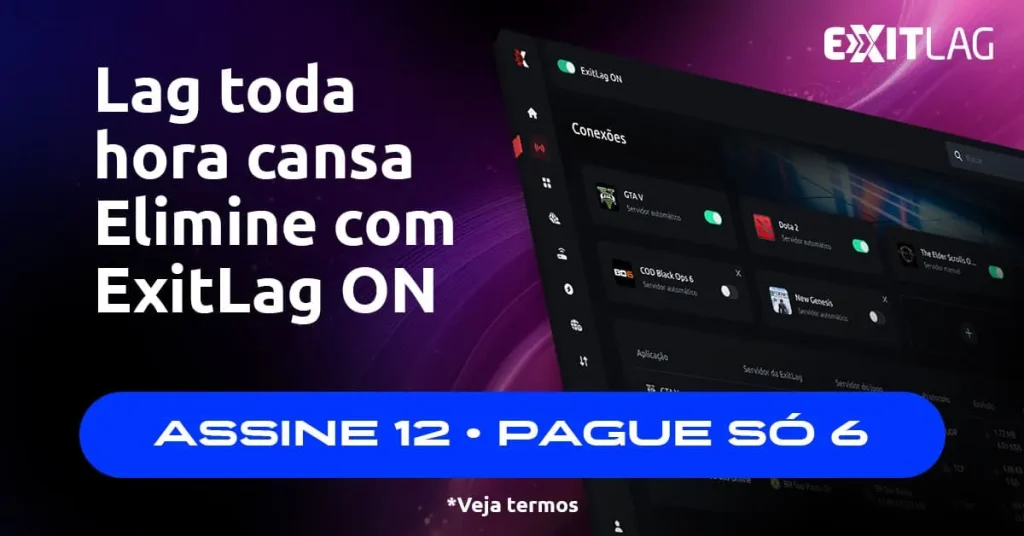 ExitLag lança oferta com 50% off para otimizar a conexão dos jogadores 1 download 9
