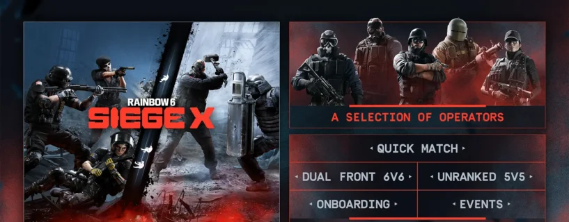 Rainbow Six Siege X libera acesso gratuito com novos modos e operadores
