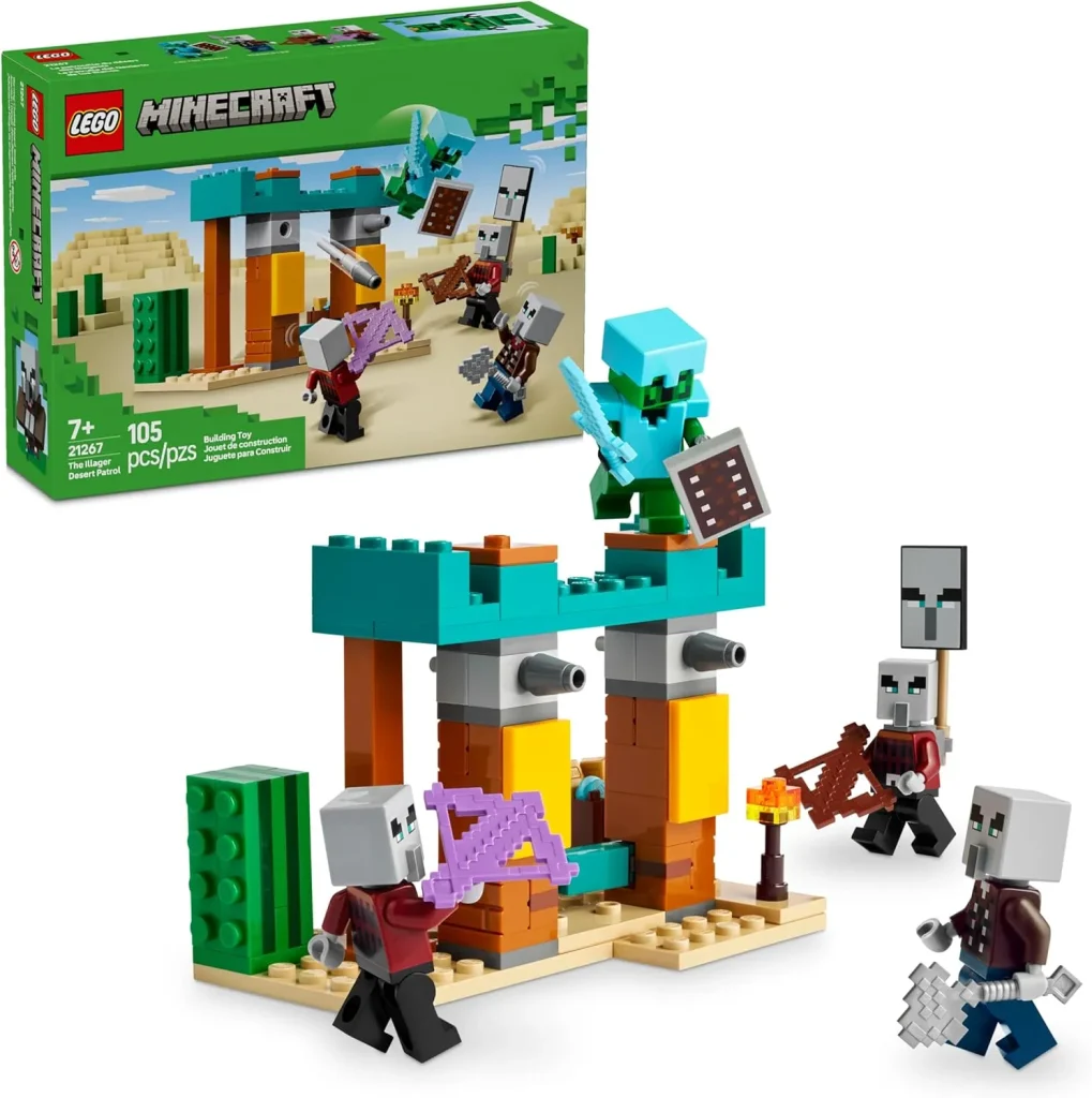 Bonecos Minecraft para Montar: 5 Kits Irados Que Vão Transformar Sua Casa em um Bioma! 4 3