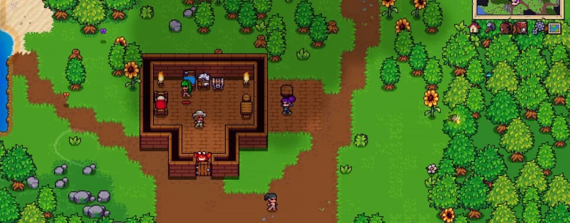 Roteiro de Tinkerlands revela novidades com mods, PVP e vilas em expansão