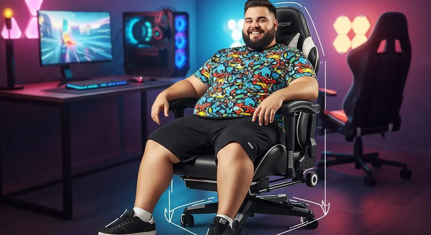 cadeira gamer para gordo