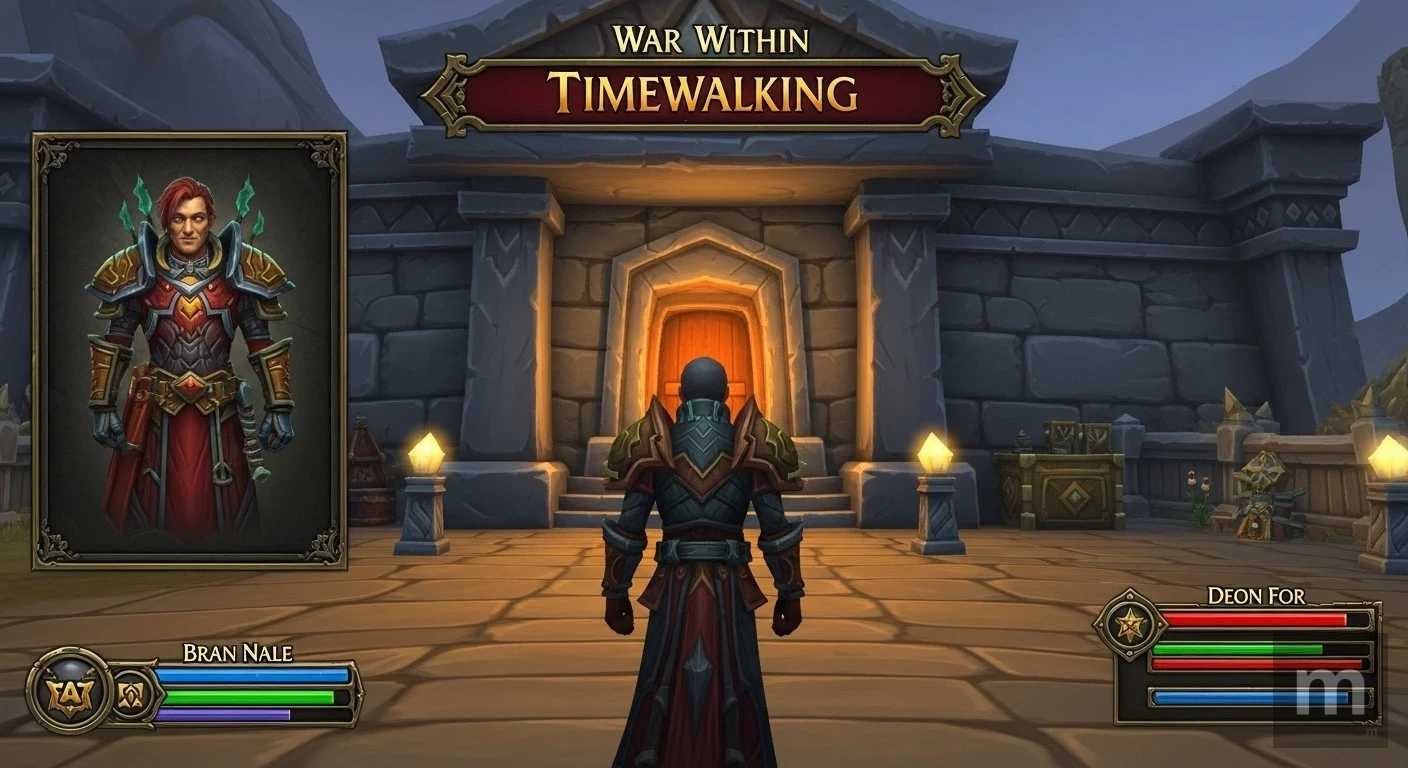 Aonde entrega missão da caminhada temporal WoW War Within
