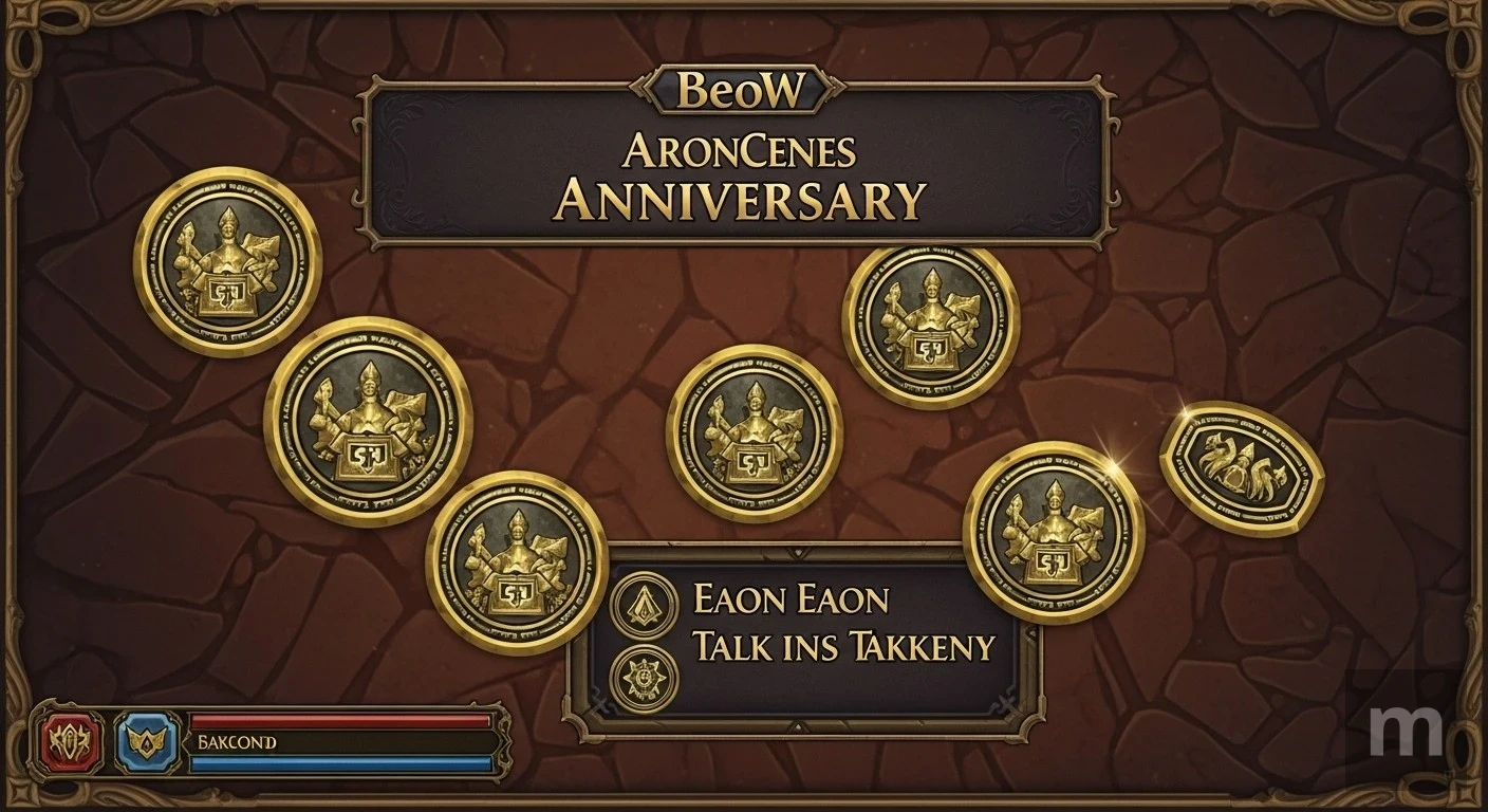 Como ganhar fichas de aniversario WoW