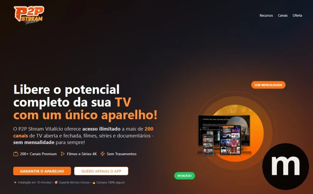 P2P Stream Vitalicio