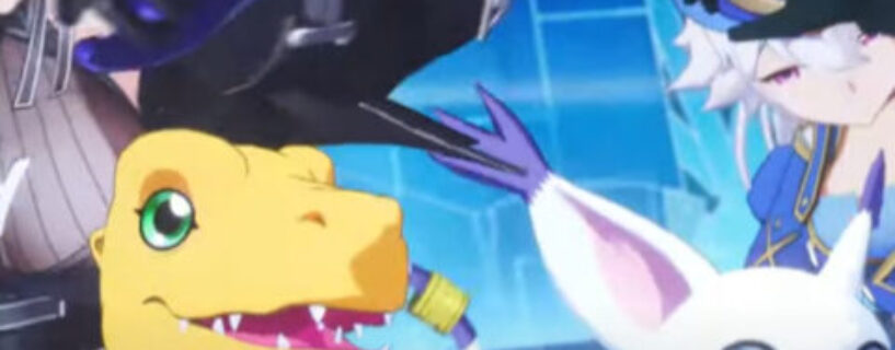 Colaboração de Digimon com Magicpunk MMO Crystal of Atlan foi iniciado