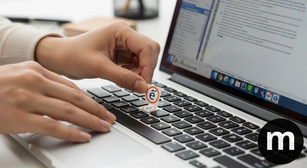 como colocar acento no teclado do notebook