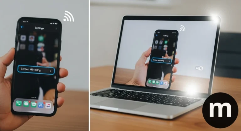como espelhar celular no notebook