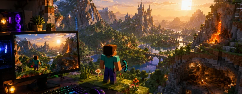 [Guia] Melhor Versão do Minecraft para PC 2026