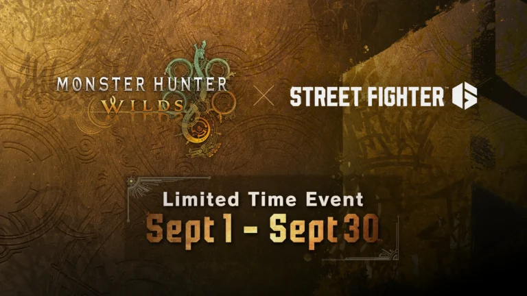 Street Fighter 6 e Monster Hunter Wilds Anunciam Colaboração com Conteúdo Exclusivo