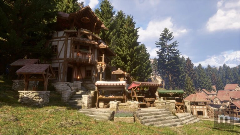 Pax Dei revela equilíbrio entre PvP e PvE Descubra como o jogo mantém a harmonia entre combate jogador e conteúdo ambiental