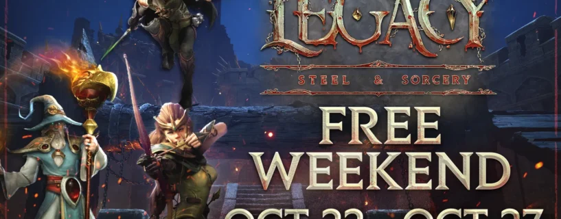 Fim de Semana Gratuito de Legacy: Steel & Sorcery Oferece Acesso Total e Desconto Especial