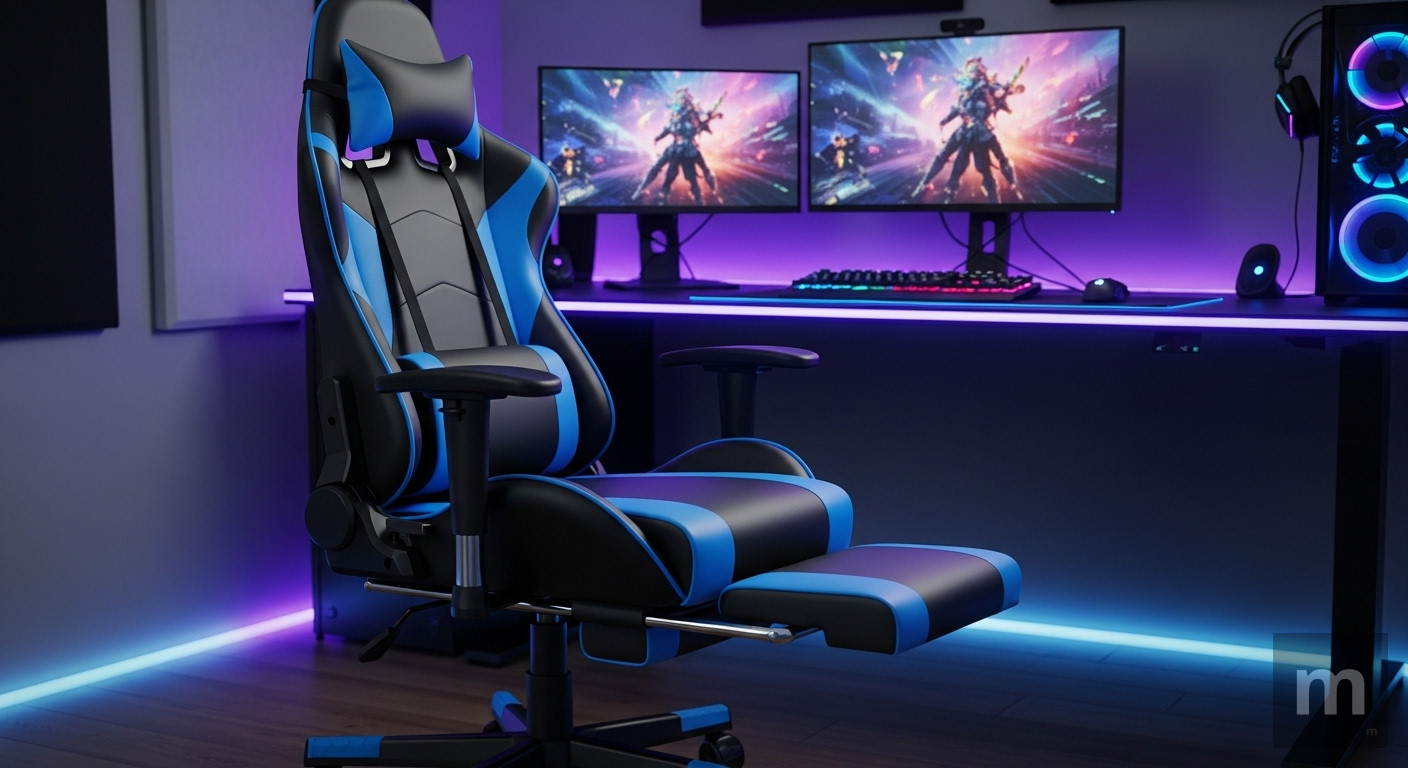 Cadeiras Gamer com Apoio para os Pés: O Guia Definitivo para o Conforto e Performance 1 melhor cadeira gamer com apoio para os pes