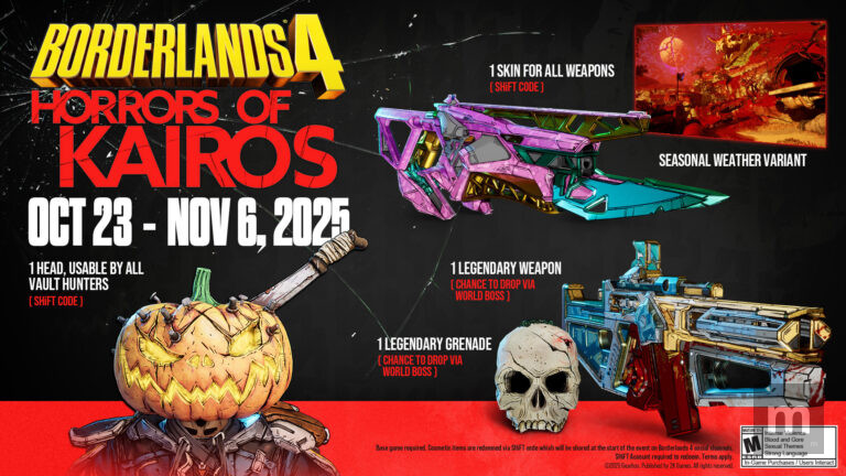Borderlands ganha evento de horror gratuito com Blutregen e novas recompensas para os jogadores
