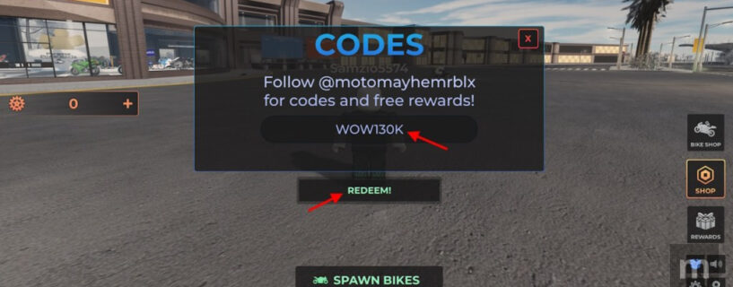 Motorcycle Mayhem Codes: novos códigos atualizados para novembro de 2025