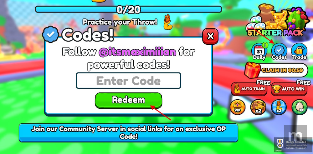 Throw a Basketball Codes: novos códigos atualizados de novembro de 2025 1 Throw a Basketball Codes: novos códigos atualizados de novembro de 2025