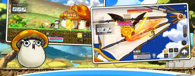 MapleStory: Idle RPG estreia oficialmente e já está disponível para os jogadores
