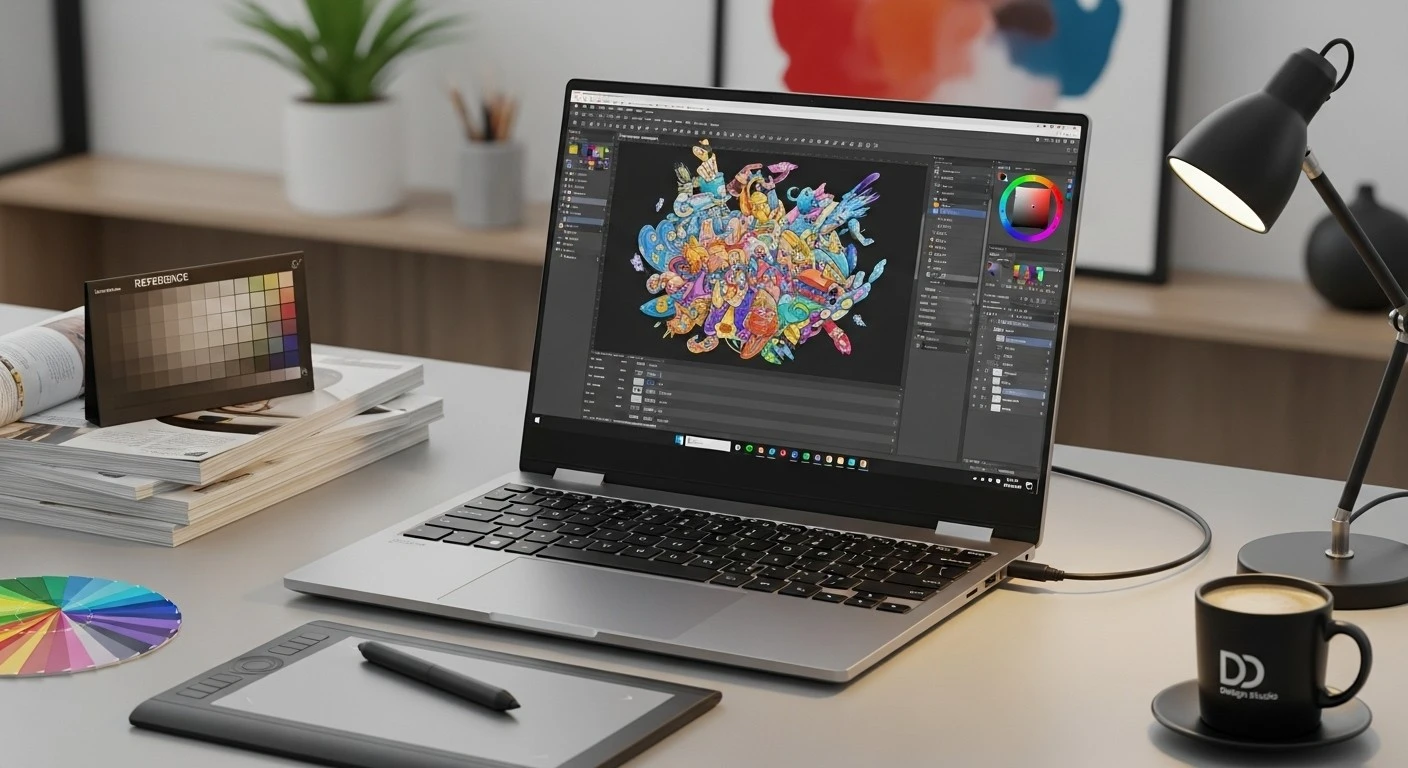 melhor notebook para trabalho gráfico