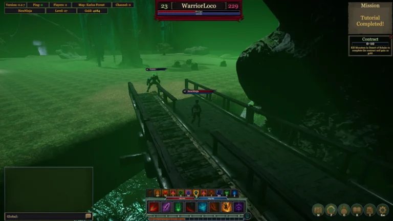 MMORPG indie Battle For Embolia libera PvP global e muda dinâmica do jogo no Patch 0.2.7