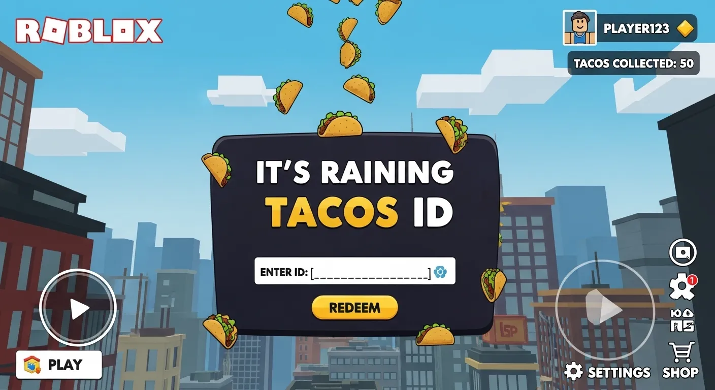 It's Raining Tacos ID Roblox: O Guia Definitivo para sua Playlist 9 It's Raining Tacos ID Roblox