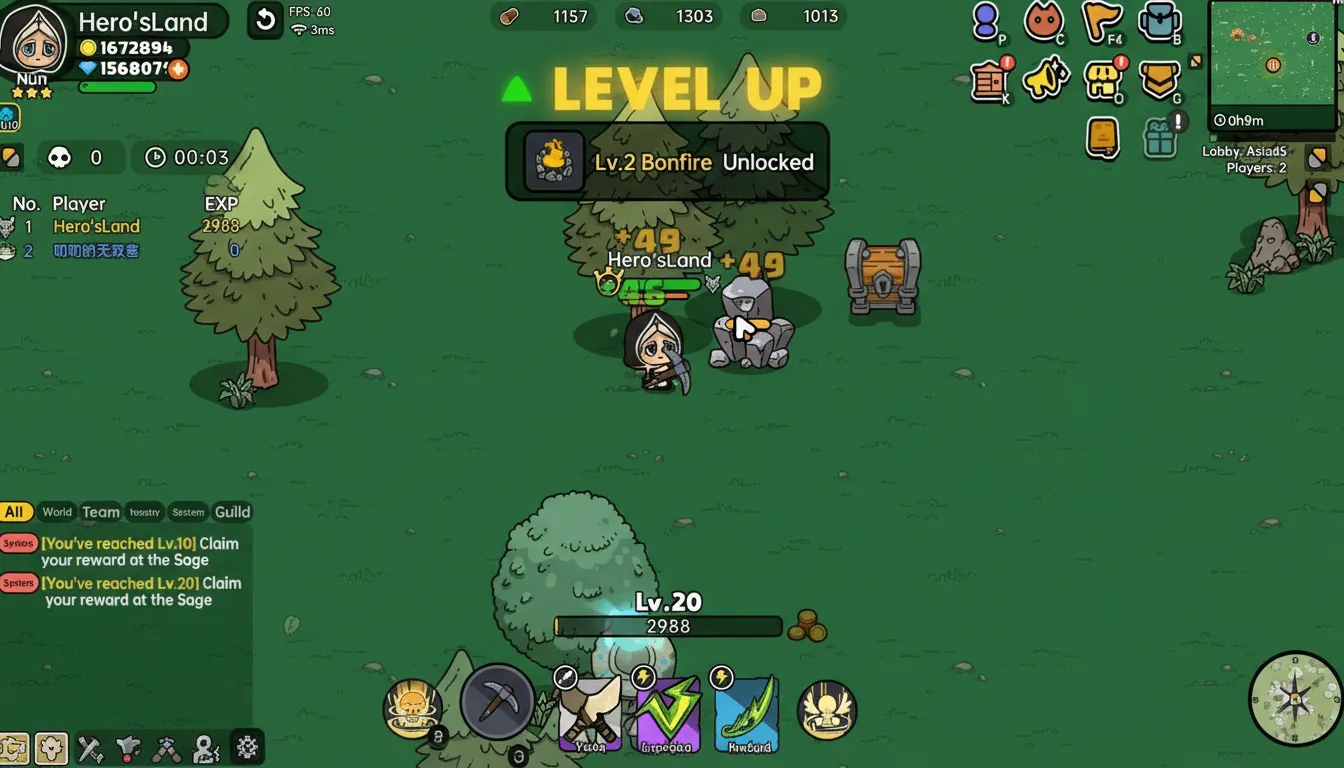 Nova temporada de Hero’s Land transforma builds, mapas e progressão 8 download 2
