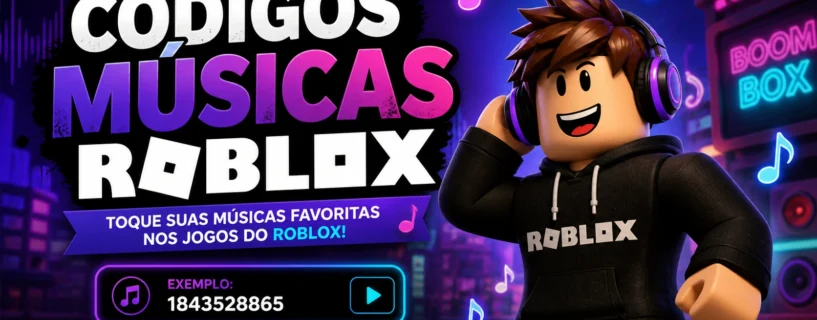 Códigos de músicas do Roblox: exemplos reais para usar agora