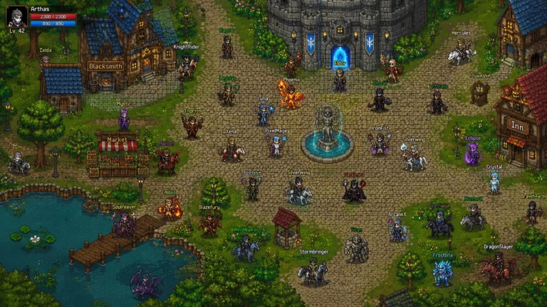 mmorpg 2d