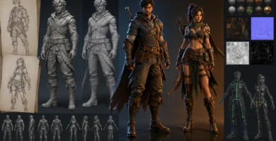 Como Criar Personagens Jogos