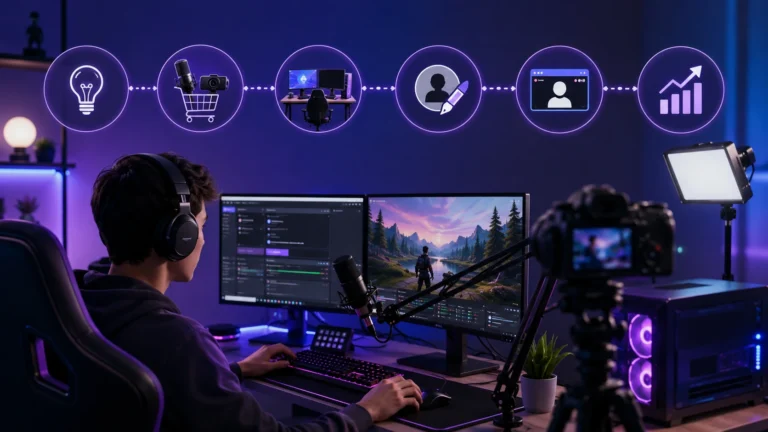 Como Iniciar Carreira de Streamer