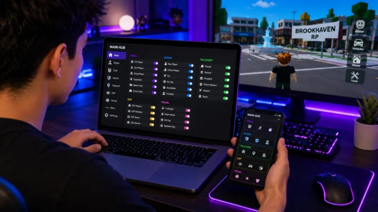 [Guia] Melhores Scripts Brookhaven RP Celular Sem Key: Como Usar