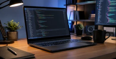 notebook para desenvolvimento de software