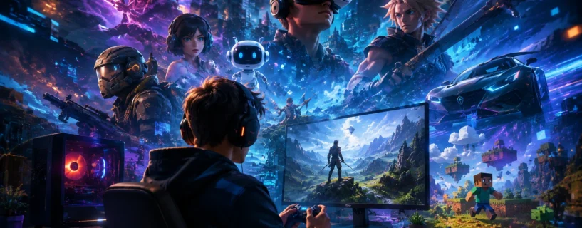 Tendências em Jogos Digitais: O Que Está Moldando o Futuro dos Game…