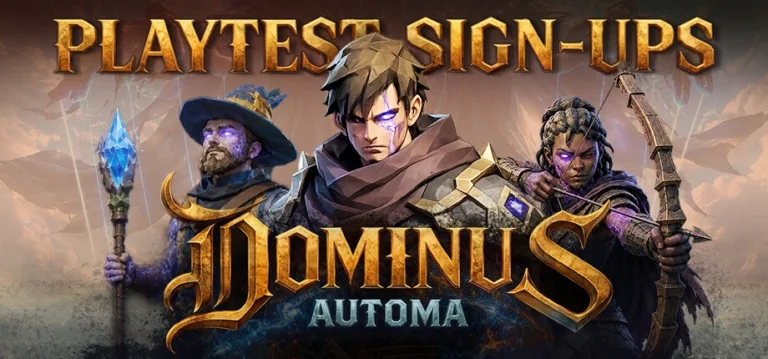 Dominus Automa abre inscrições para grande teste multiplayer e conf…
