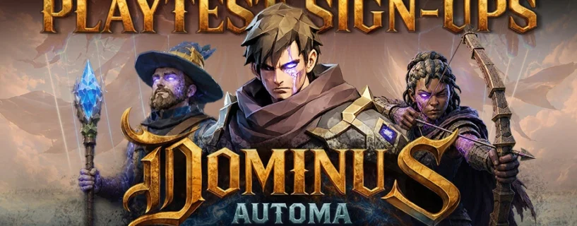 Dominus Automa abre inscrições para grande teste multiplayer e conf…