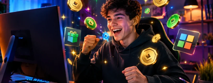 [Guia] Como Ganhar Robux Grátis no Roblox 2026