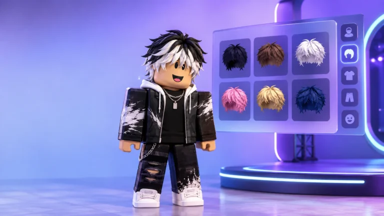[Guia] Como colocar 2 cabelos no Roblox