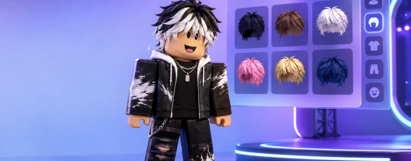[Guia] Como colocar 2 cabelos no Roblox