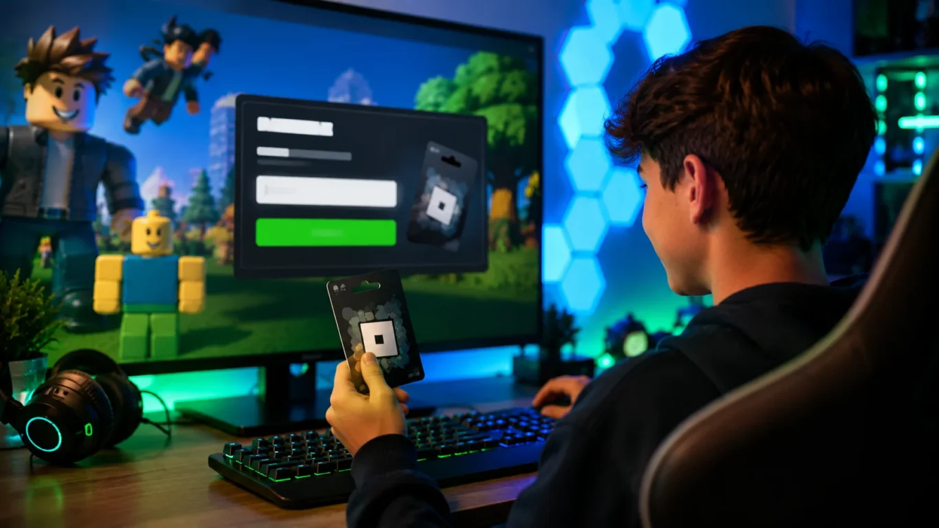 [Guia] Como resgatar gift card no Roblox